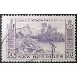 Timbre de collection Nlles Hebrides - 193 Meilleure Qualité