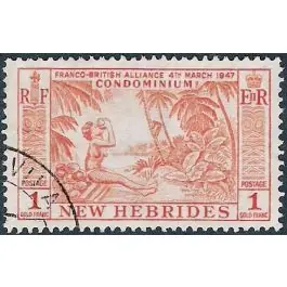 Offre Spéciale Timbre de collection Nlles Hebrides - 194