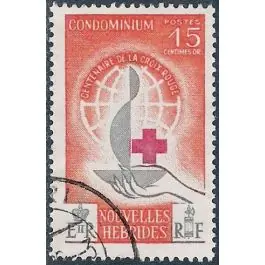 Timbre de collection Nlles Hebrides - 199 Premium