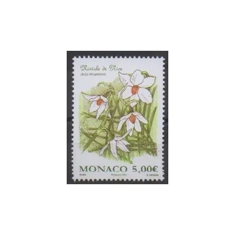 Meilleure Qualité Monaco - 2021 - No 3265 - Fleurs