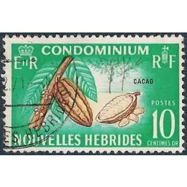 Timbre de collection Nlles Hebrides - 215 Paiement Sécurisé