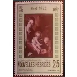 Top Vente Timbre de collection Nlles Hebrides - 350