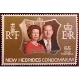 Livraison Gratuite Timbre de collection Nlles Hebrides - 357