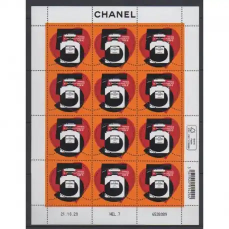 Meilleur Prix France - Feuillets de France - 2021 - No F11A - Chanel n°5 - Mode