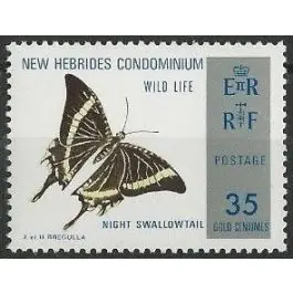 Timbre de collection Nlles Hebrides - 383 Bon Plan