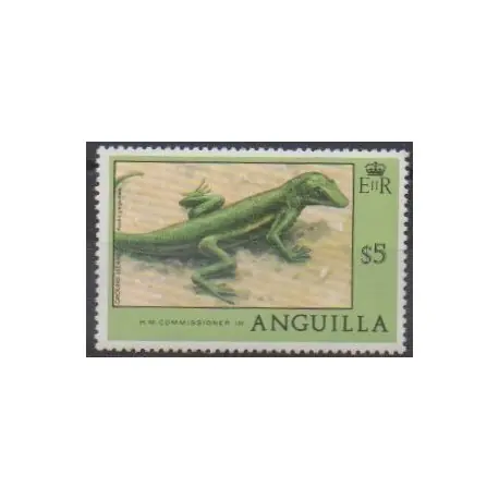 Promotion Saisonnière Anguilla - 1978 - No 277 - Reptiles