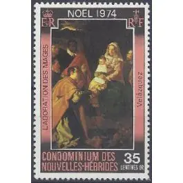 Timbre de collection Nlles Hebrides - 404 Petit Prix