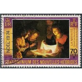 Commander Maintenant Timbre de collection Nlles Hebrides - 405