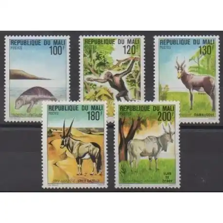 Mali - 1979 - No 318/322 - Mammifères - Neufs avec charnière Acheter En Ligne