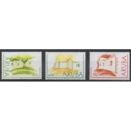 Aruba - 2003 - No 301/303 - Architecture Bon Marché