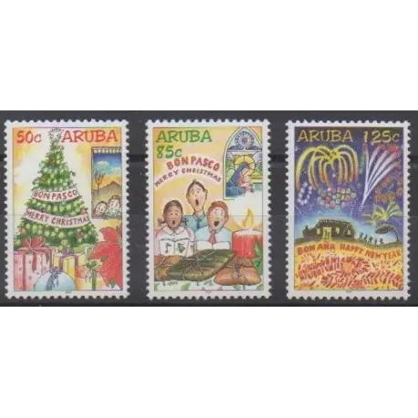 Aruba - 2004 - No 334/336 - Noël Nouvel Arrivage