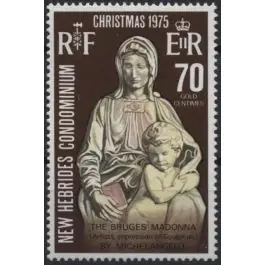 Timbre de collection Nlles Hebrides - 422 Nouvelle Collection