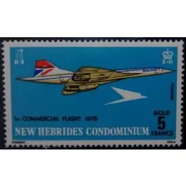 Timbre de collection Nlles Hebrides - 425 Dernier Modèle