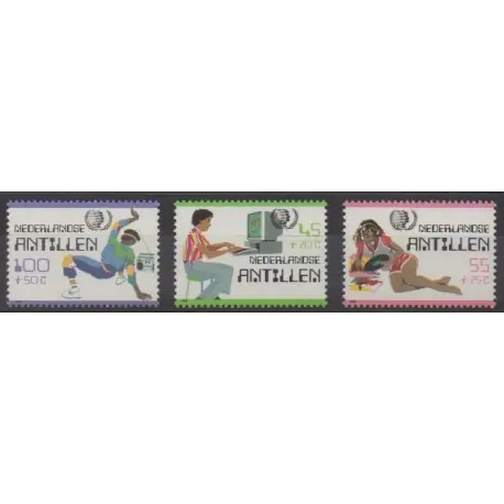 Antilles néerlandaises - 1985 - No 744/746 Commande En Gros