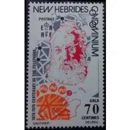 En Vogue Timbre de collection Nlles Hebrides - 430