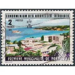 Timbre de collection Nlles Hebrides - 434 Retour Gratuit