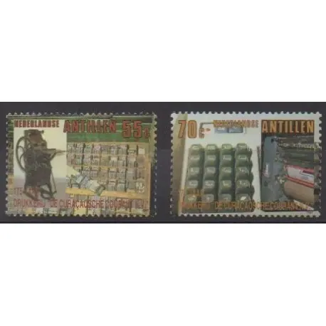 Achetez Aujourd’hui Antilles néerlandaises - 1987 - No 814/815 - Sciences et Techniques