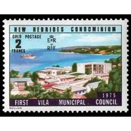 Timbre de collection Nlles Hebrides - 437 Tendance