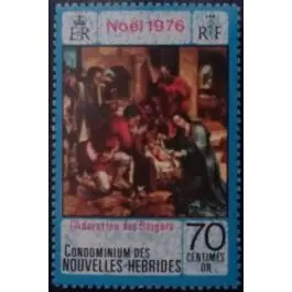 Acheter Direct Timbre de collection Nlles Hebrides - 439