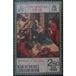 Livraison Gratuite Timbre de collection Nlles Hebrides - 443