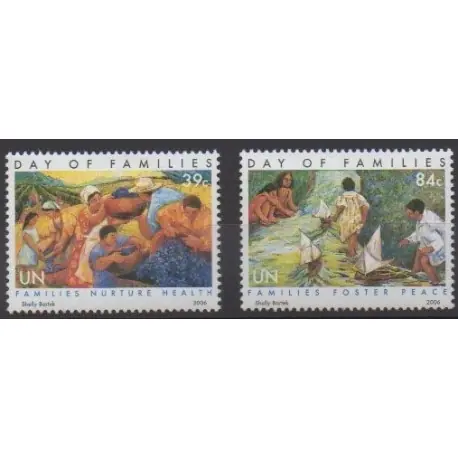 Nations Unies (ONU - New-York) - 2006 - No 989/990 Achat Immédiat