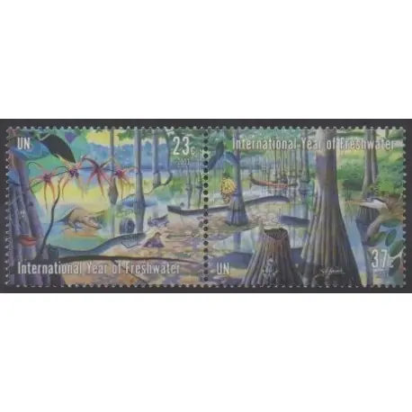 Nations Unies (ONU - New-York) - 2003 - No 910/911 Livraison Mondiale