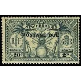 Timbre de collection Nlles Hebrides - Taxe 07 Garantie Incluse