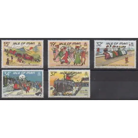 Man (Ile de) - 1990 - No 427/431 Prix Choc