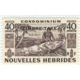 Promotion Timbre de collection Nlles Hebrides - Taxe 29