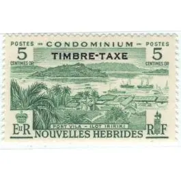 Achat Immédiat Timbre de collection Nlles Hebrides - Taxe 36