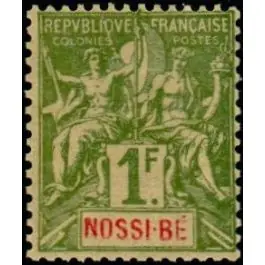 Gros Lot Timbre de collection Nossi-Be - 39