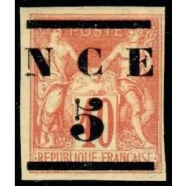 Timbre de collection Nouvelle-Caledonie - 0006 Remise