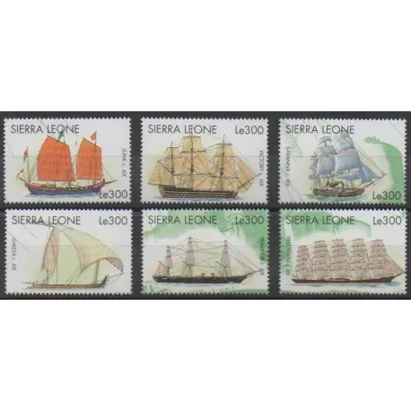 Prix Promo Sierra Leone - 1998 - No 2568/2573 - Navigation