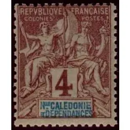 Timbre de collection Nouvelle-Caledonie - 0043 Offre Limitée