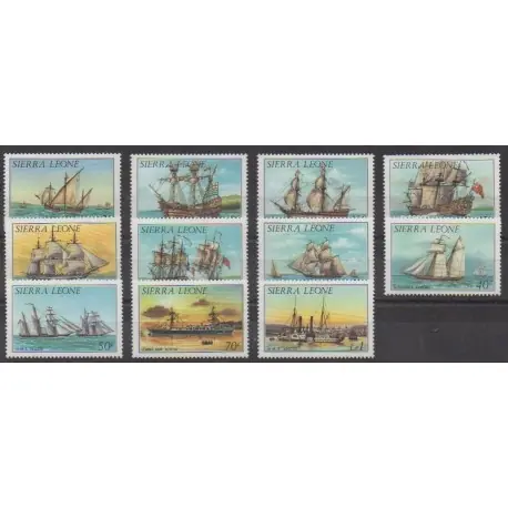 Original Sierra Leone - 1984 - No 602/612 - Navigation