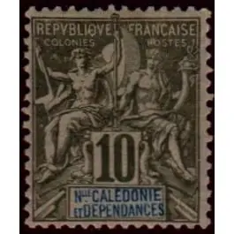 Timbre de collection Nouvelle-Caledonie - 0045 Commander Maintenant