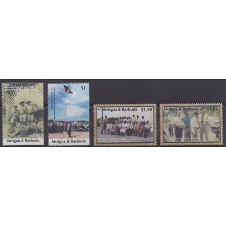 Affaire À Saisir Antigua et Barbuda - 2003 - No 3354/3357 - Scoutisme