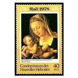 Timbre de collection Nlles Hebrides - 544 Paiement Sécurisé