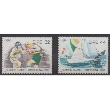 Promotion Irlande - 1992 - No 785/786 - Jeux Olympiques d'été