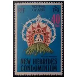 Timbre de collection Nlles Hebrides - 566 Meilleure Qualité