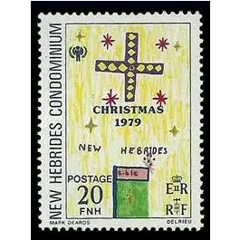 Timbre de collection Nlles Hebrides - 573 Solde