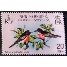 Timbre de collection Nlles Hebrides - 580 Dernière Chance