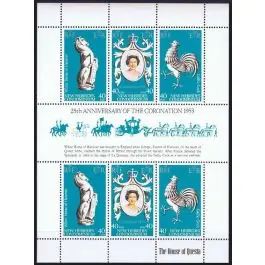 Premium Timbre de collection Nlles Hebrides - Bloc Feuillet 1B