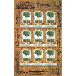 Timbre de collection Nlles Hebrides - F281 Achat Immédiat