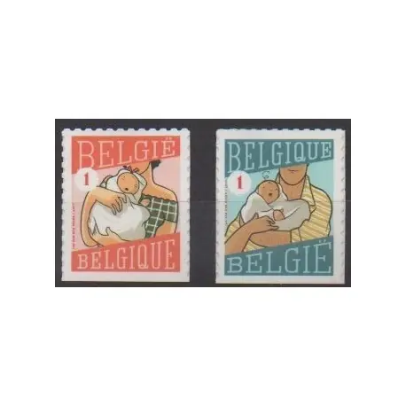 Belgique - 2007 - No 3720/3721 - Enfance Réduction
