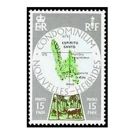 Timbre de collection Nlles Hebrides - 497 Offre Exclusive