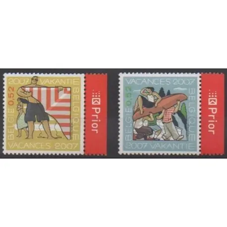 Belgique - 2007 - No 3650/3651 Quantité Limitée