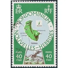 Timbre de collection Nlles Hebrides - 502 Gros Lot