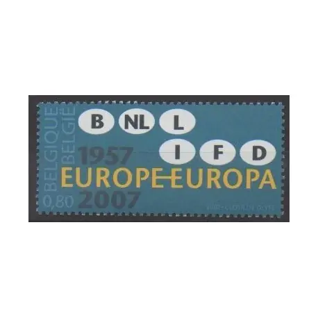 Belgique - 2007 - No 3618 - Europe Marque