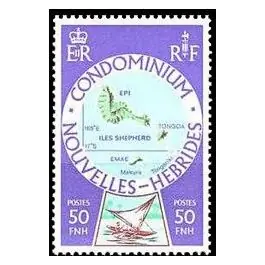 Commande En Gros Timbre de collection Nlles Hebrides - 503